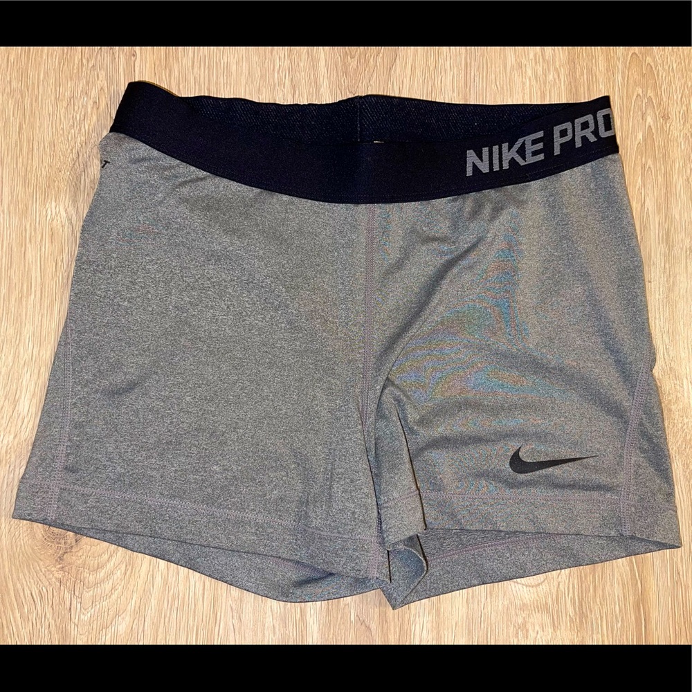 Nike Pro Spandex Shorts Grey Size L